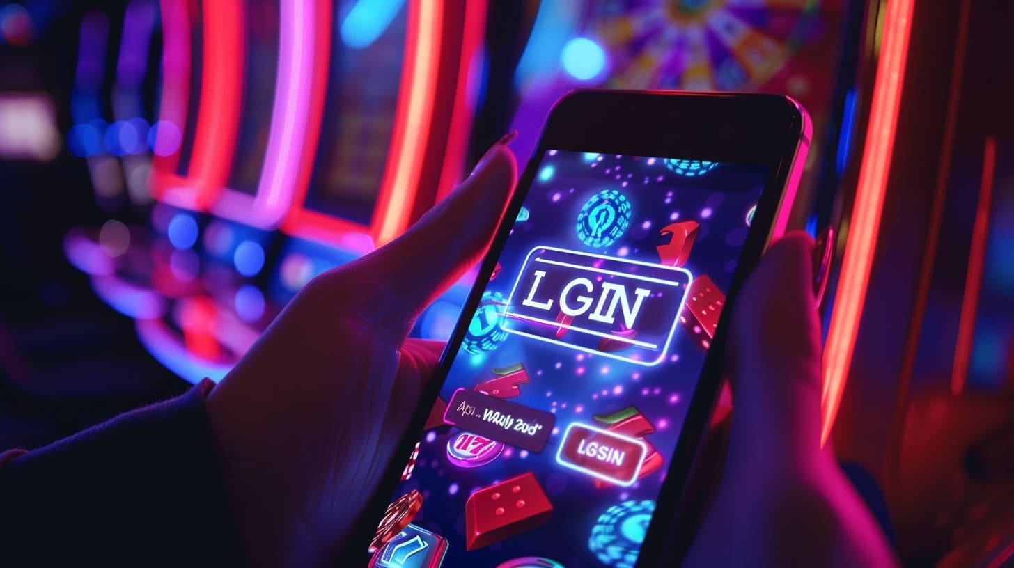 Perangkat mobile menampilkan aplikasi taruhan olahraga sepak bola dan bulu tangkis digital
